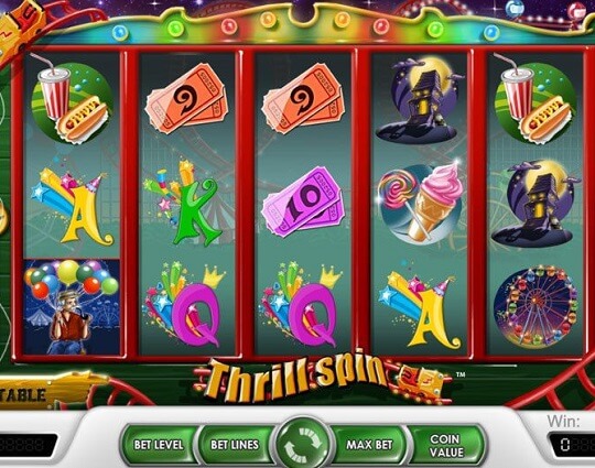 Thrill Spin Slot Casino Game