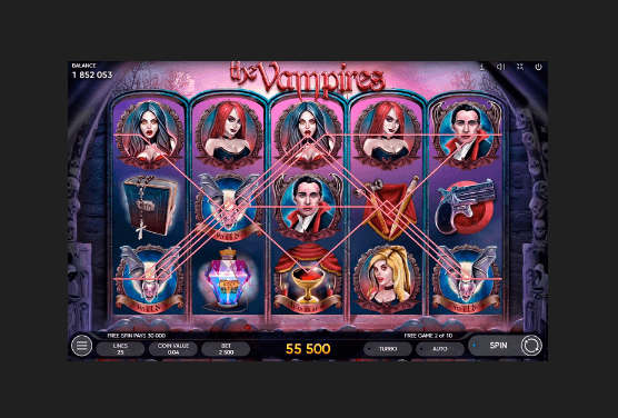 The Vampires Slot Symbols